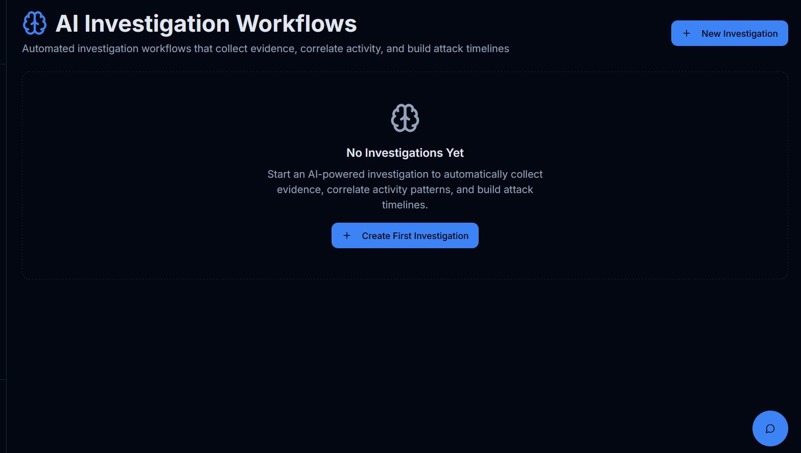 AI Investigation Workflows